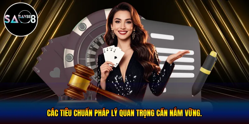  Các tiêu chuẩn pháp lý quan trọng cần nắm vững.
